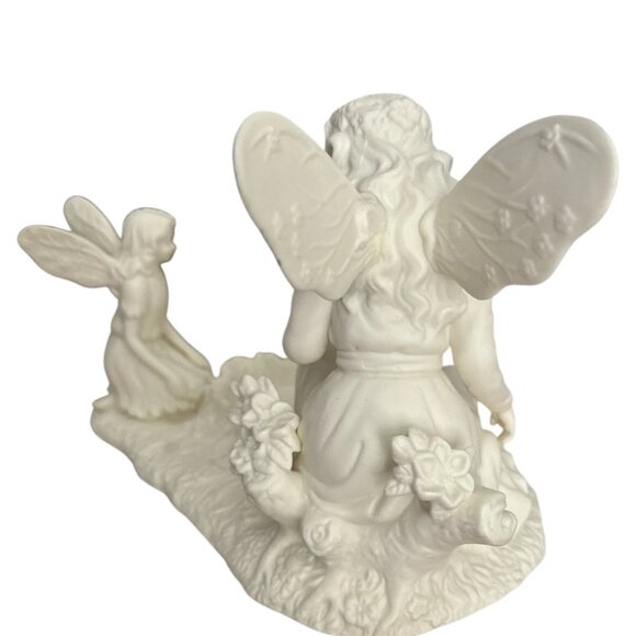 PartyLite Ariana’s Garden Fairy Votive Holder Mother Daughter Angel Figurine - Picture 9 of 10